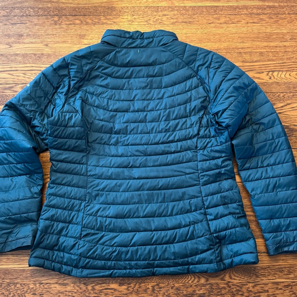 Columbia Womens Powder Lite Dark Seas Omni Heat Jacket Size XXL (LIKE NEW) - Picture 7 of 10